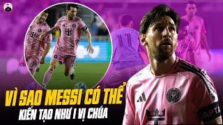 WHY IS MESSI ABLE TO CREATE LIKE A GOD OF FOOTBALL?
