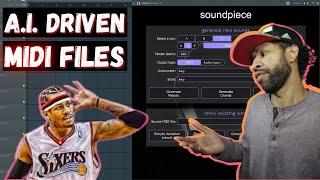 Inspire By Soundpiece (A.I. Driven Midi Files VST Plugin)