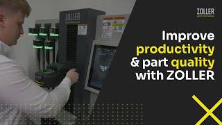 Improve shopfloor productivity and end-part quality with ZOLLER | ZOLLER UK