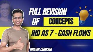 IND AS 7 STATEMENT OF CASH FLOWS | | CA FINAL REVISION LECTURE | FR & AFM BY BHAVIK CHOKSHI