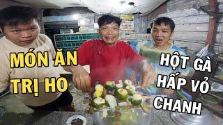 Anh Nhí Betta Trị Bệnh Ho bằng món Hột Gà Hấp Vỏ Chanh