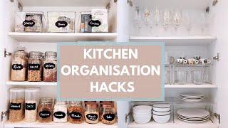 NYC APARTMENT TOUR - THE KITCHEN | Kitchen Organization Ideas + Storage Hacks