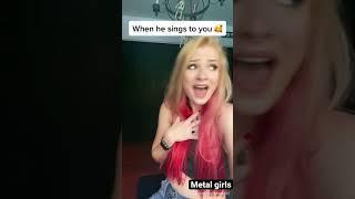 When he sings to you  #metal #slipknot #metalhead #singer