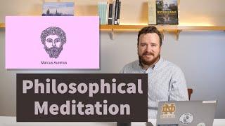 Philosophical Meditation