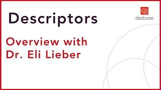 Descriptors with Dr. Eli Lieber | Qualitative and Mixed Methods Analysis | Great Research Made Easy