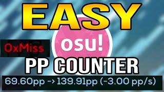 (DEAD) osu! in-game pp counter tutorial 2020