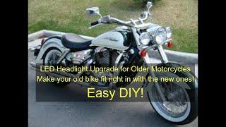 LED Headlight conversion for your older motorcycle