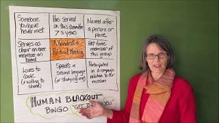 Group Energizer: Blackout ("Get to Know You") Bingo