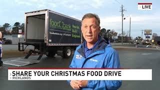 Share Your Christmas food drive feeds hungry families at the holidays