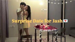 Surprise date for jash