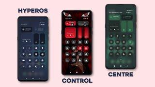 Top 3 HyperOS Dark Mode Supported Control Centre Theme | HyperOS Change Control Centre Theme