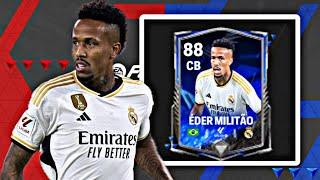 88 RATED EDER MILITAO GAMEPLAY REVIEW FC MOBILE RIVALS