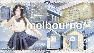 melbourne travel vlog  : 15+ things to do, photo spots, puffing billy, restaurants, australia