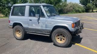 Introducing "Little Blue" my 1984 Montero!