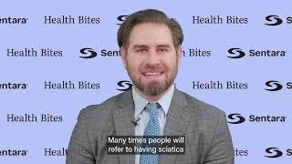 Health Bites with Dr. David Weiner - What is Sciatica?