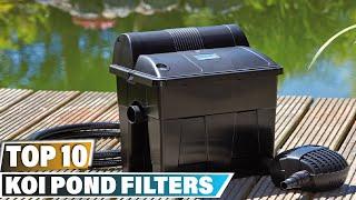 Koi Pond Filter:  Best Koi Pond Filters 2024 (Buying Guide)