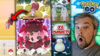 Shiny Skwovet Hunt! New Max Pokémon! ShinyDex Entry Glitch!? We got VERY Lucky! (Pokémon GO)