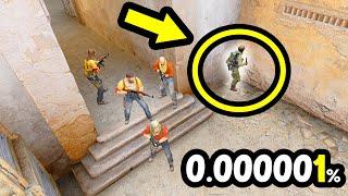 0.0000001% ODDS MOMENT! - CS:GO BEST ODDSHOTS #581