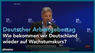 Deutscher Arbeitgebertag: Panel "Wie bekommen wir Deutschland wieder auf Wachstumskurs?"