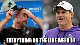 Vikings-Lions Week 18 is for EVERYTHING (NFC North and the 1-Seed)