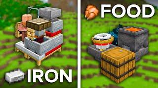 10 Unbelievably TINY Minecraft Farms