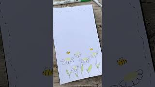 BEE-utiful Front Page Design  | #art #beautiful #easy #aesthetic #satisfying
