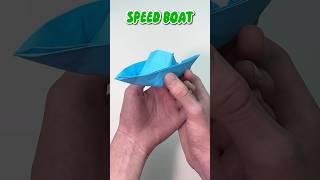 How to Make an Easy Origami Speed Boat