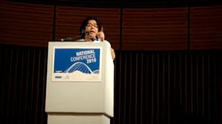 Javed Anjum Sheikh National Executive Council election winning speech NUS National Conference 2010
