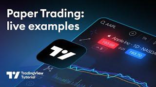 Paper Trading on TradingView: Tutorial