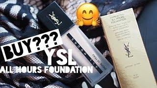 ซื้อดีไม่ซื้อดี รองพื้นเทพ YSL All hours foundation : Supergibzz