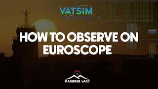 How to set up EuroScope and start OBSERVING on VATSIM┃Beginners Guide┃2024