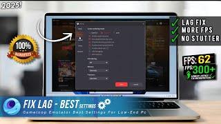 Gameloop Best Settings For Low End Pc/Laptop 2024 | Gameloop Emulator Boost Performance