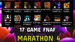 ALL FNAF GAMES MARATHON 4 VOD