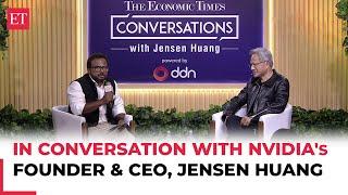 'India has all the ingredients to lead the AI Revolution,' says Nvidia's Jensen Huang