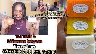 THE DIFFERENCE BETWEEN THE SK HERRMANN BAR SOAPS//MY HONEST FULL REVIEW #skincare #barsoap #review