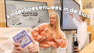 leuke lessen voor de kinderboekenweek in de klas | juffenvlog