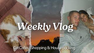 SPEND A WEEK WITH US | CAT CAFES | SHOPPING | NATÐAN