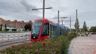 The Lightrail/Tram in Madrid, Spain 2022 - Metro Ligero