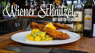 Wiener Kalbsschnitzel mit Kartoffelsalat – Kochen im Tal