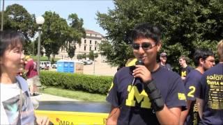 American Solar Challenge 2012 Arrival Interview of Univ of MI Driver Hydroplaning Experience.wmv