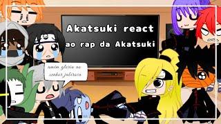 Akatsuki Reagindo ao rap da Akatsuki Gacha Club (7mz)