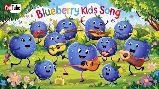 A Blueberry Song for Kids  #Kids Songs by SV