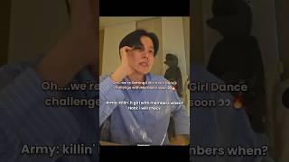 BTS KILLIN IT GIRL DANCE CHALLENGE.....Hobi weverse Live #bts #방탄소년단