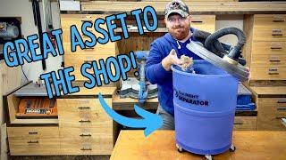 Dust Right Dust Separator Review | Ultimate Dust Collection Setup for Small Shops