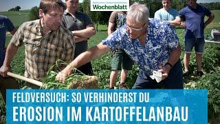 So schützt du den Kartoffel-Anbau vor Erosion | Feldversuch