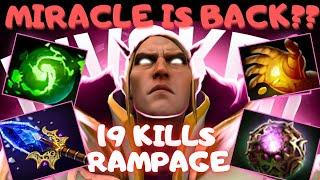 Miracle IS BACK! Invoker Mid RAMPAGE – Dota 2 7.38c