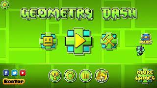 Playing geometry dash with my brother