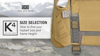 K4 Packs — Size Selection — Exo Mtn Gear