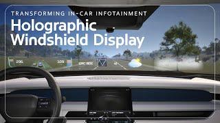 [MOBIS Tech] Holographic Windshield Display