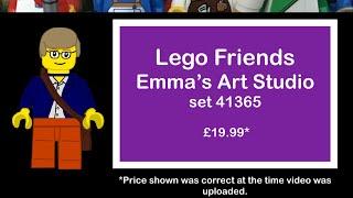 Lego Friends set 41365: Emma’s Art Studio